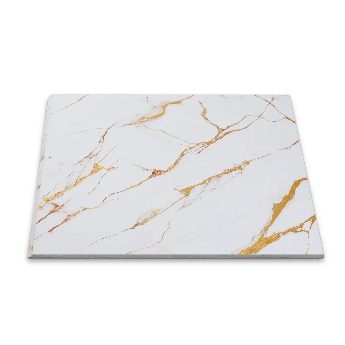 Panou decorativ, riflaj, polimer rigid, Naimeed D7611, Dimensiuni 270x30.5x0.45cm, Alb - 221.ro