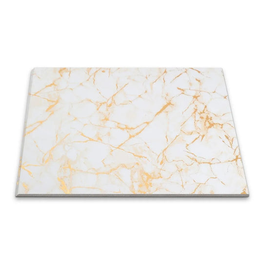 Panou decorativ, riflaj, polimer rigid, Naimeed D7613, Dimensiuni 270x30.5x0.45cm, Alb/Auriu - 221.ro