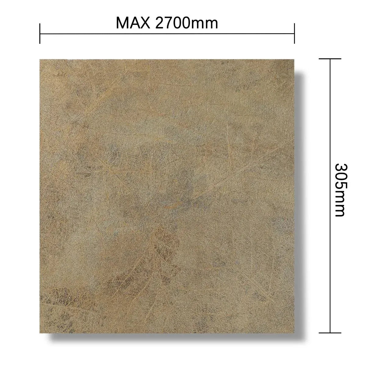 Panou decorativ, riflaj, polimer rigid, Naimeed D7614, Dimensiuni 270x30.5x0.45cm, Maro - 221.ro