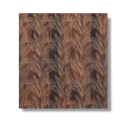 Panou decorativ, riflaj, polimer rigid, Naimeed D7616, Dimensiuni 270x30.5x0.45cm, Maro - 221.ro