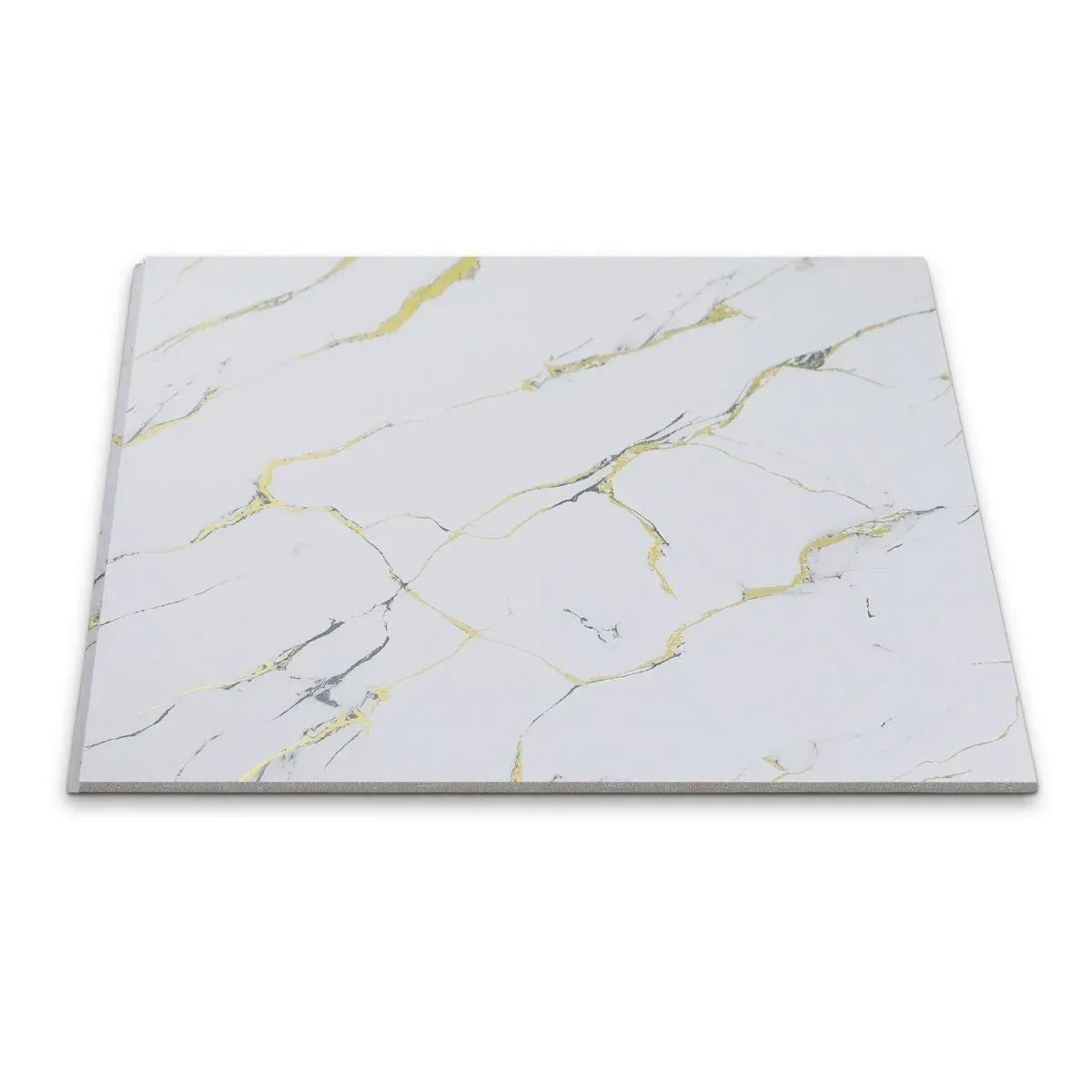 Panou decorativ, riflaj, polimer rigid, Naimeed D7618, Dimensiuni 270x30.5x0.45cm, Alb - 221.ro