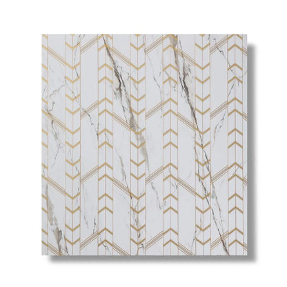 Panou decorativ, riflaj, polimer rigid, Naimeed D7620, Dimensiuni 270x30.5x0.45cm, Alb - 221.ro