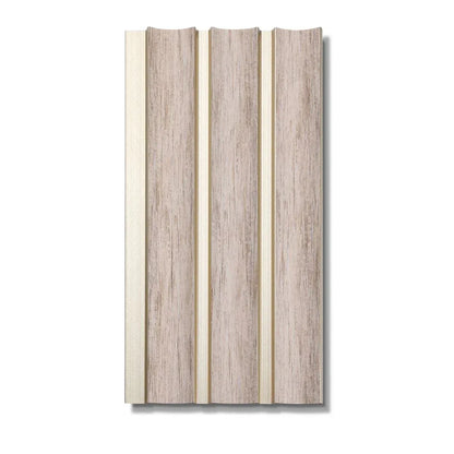 Panou decorativ, riflaj, polimer rigid, Naimeed D7622, Dimensiuni 270x16x1.2cm, Bej - 221.ro
