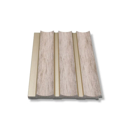 Panou decorativ, riflaj, polimer rigid, Naimeed D7622, Dimensiuni 270x16x1.2cm, Bej - 221.ro