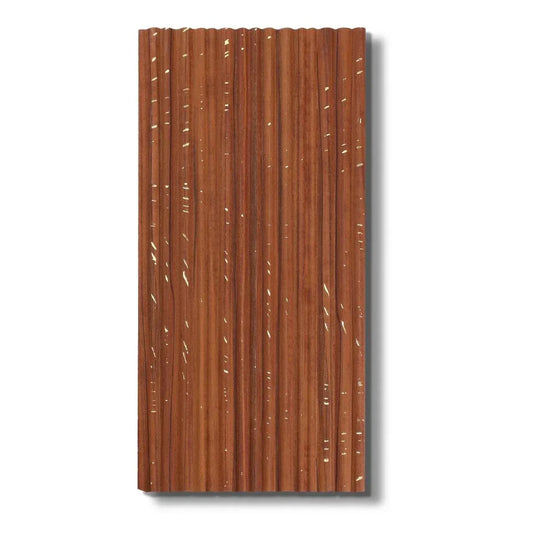 Panou decorativ, riflaj, polimer rigid, Naimeed D7627, Dimensiuni 270x15.2x0.6cm, Maro inchis - 221.ro