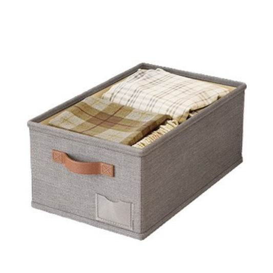 Organizator depozitare multifunctional, Naimeed D7657, pliabil, cu maner, dimensiuni 18x28x45cm, gri