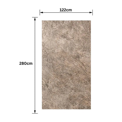 Lambriu bambus, Carbonat de Calciu si PVC, Naimeed D7727, antibacterian, ignifug si rezistent la umiditate, Dimensiuni 122x280cm, 7.8mm grosime - 221.ro