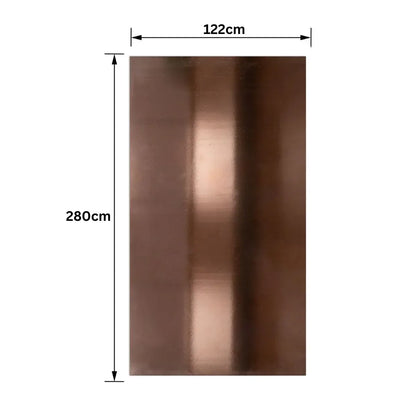 Lambriu bambus, Carbonat de Calciu si PVC, Naimeed D7732, antibacterian, ignifug si rezistent la umiditate, Dimensiuni 122x280cm, 7.8mm grosime - 221.ro