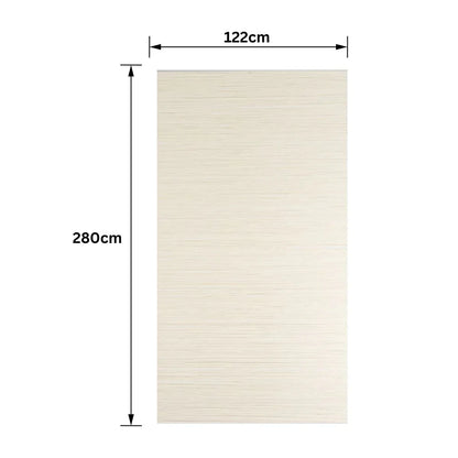 Lambriu bambus, Carbonat de Calciu si PVC, Naimeed D7757, antibacterian, ignifug si rezistent la umiditate, Dimensiuni 122x280cm, 7.8mm grosime - 221.ro