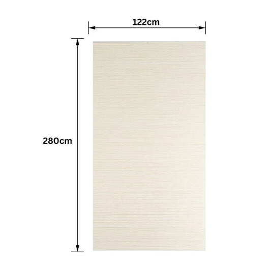 Lambriu bambus, Carbonat de Calciu si PVC, Naimeed D7757, antibacterian, ignifug si rezistent la umiditate, Dimensiuni 122x280cm, 7.8mm grosime - 221.ro