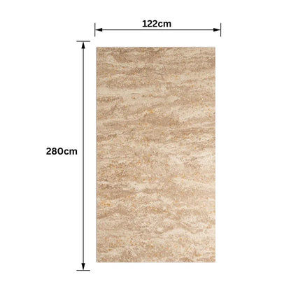 Lambriu bambus, Carbonat de Calciu si PVC, Naimeed D7765, antibacterian, ignifug si rezistent la umiditate, Dimensiuni 122x280cm, 7.8mm grosime - 221.ro