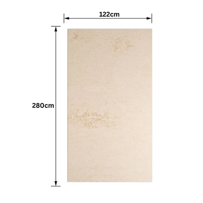 Lambriu bambus, Carbonat de Calciu si PVC, Naimeed D7775, antibacterian, ignifug si rezistent la umiditate, Dimensiuni 122x280cm, 7.8mm grosime - 221.ro
