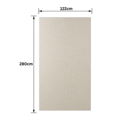 Lambriu bambus, Carbonat de Calciu si PVC, Naimeed D7778, antibacterian, ignifug si rezistent la umiditate, Dimensiuni 122x280cm, 7.8mm grosime - 221.ro