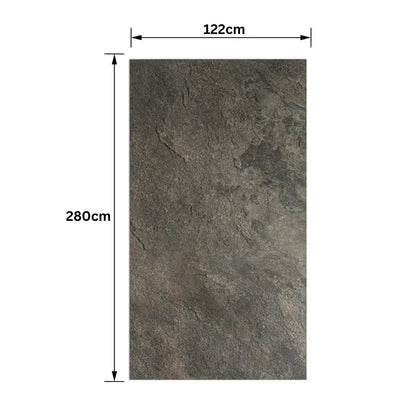 Lambriu bambus, Carbonat de Calciu si PVC, Naimeed D7781, antibacterian, ignifug si rezistent la umiditate, Dimensiuni 122x280cm, 7.8mm grosime - 221.ro