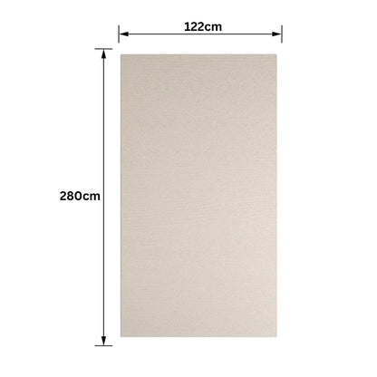 Lambriu bambus, Carbonat de Calciu si PVC, Naimeed D7789, antibacterian, ignifug si rezistent la umiditate, Dimensiuni 122x280cm, 7.8mm grosime - 221.ro