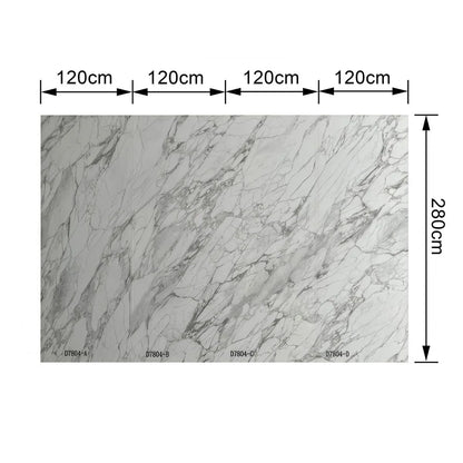 Set 4 Panouri SPC Naimeed D7804 –Design continuu fără îmbinări,densitate mare 0.75g/cm³, protecție antibacteriană, ignifug și rezistență la umiditate, 120x280cm