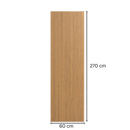 Panou riflaj MDF flexibil, Naimeed D7821, finisaj decorativ melaminat, 270x60x1.2cm