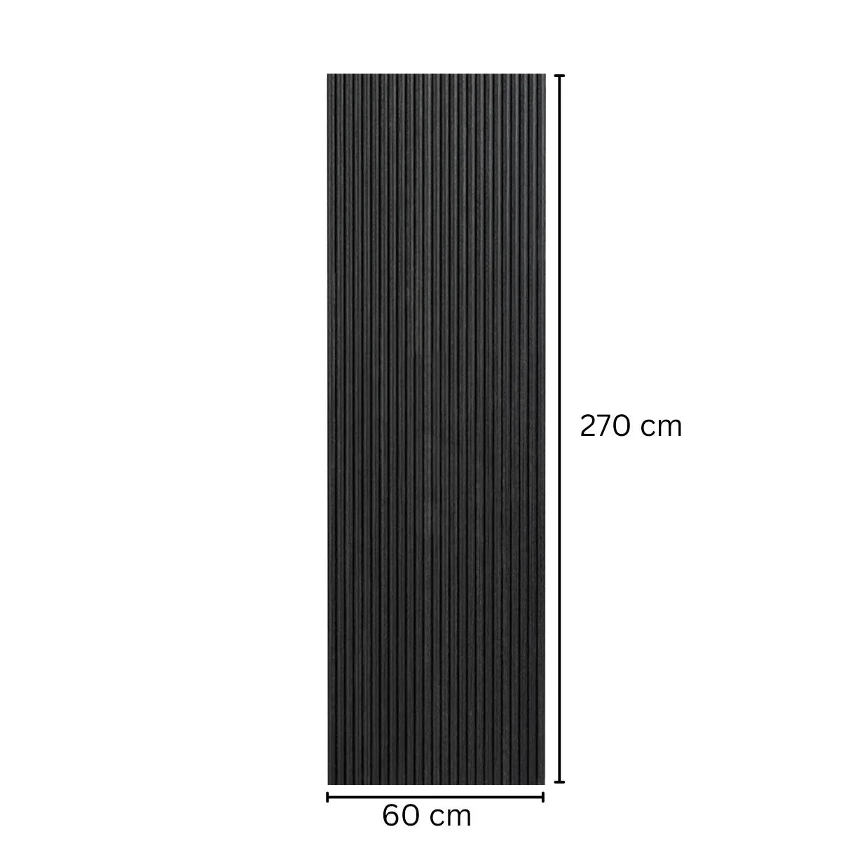 Panou riflaj MDF flexibil, Naimeed D7822, finisaj decorativ melaminat, 270x60x1.2cm