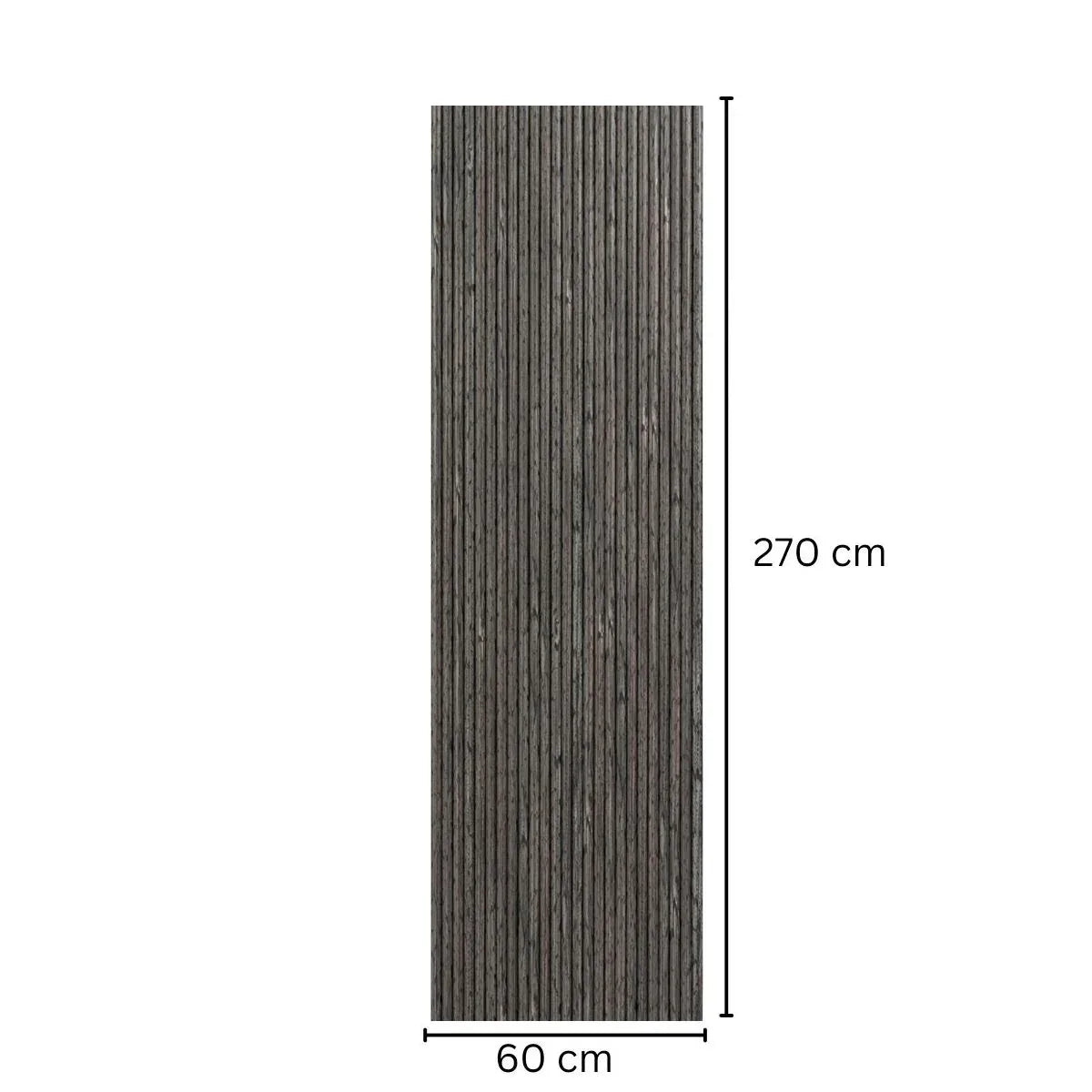 Panou riflaj MDF flexibil, Naimeed D7823, finisaj decorativ melaminat, 270x60x1.2cm