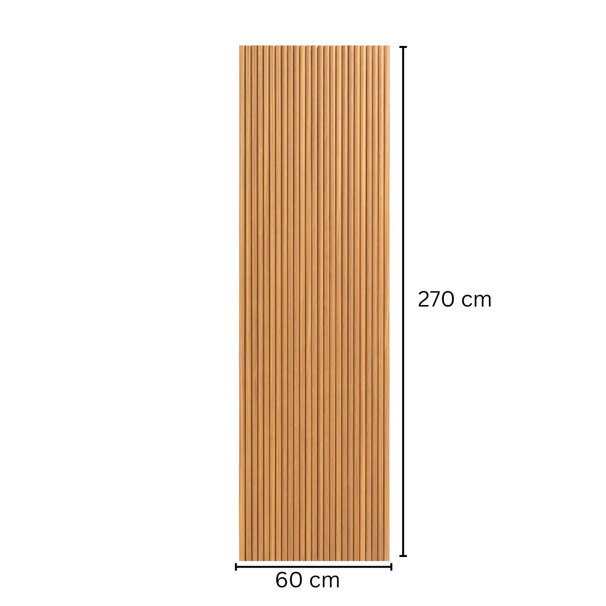 Panou riflaj MDF flexibil, Naimeed D7826, finisaj decorativ melaminat, 270x60x1.2cm