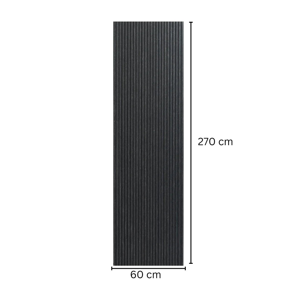 Panou riflaj MDF flexibil, Naimeed D7828, finisaj premium tip furnir tehnologic, 270x60x1.2cm