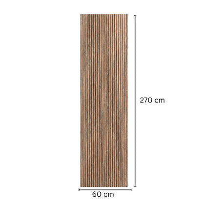 Panou riflaj MDF flexibil, Naimeed D7835, finisaj decorativ melaminat, 270x60x1.2cm