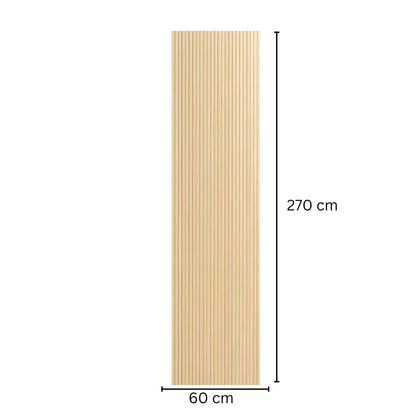 Panou riflaj MDF flexibil, Naimeed D7839, finisaj premium tip furnir tehnologic, 270x60x1.2cm