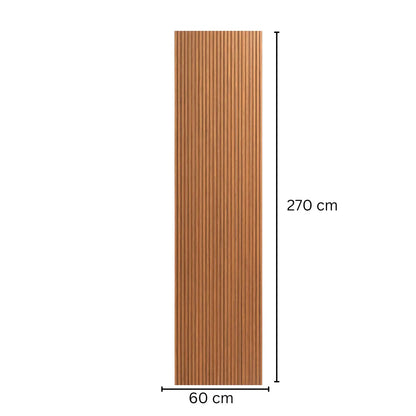 Panou riflaj MDF flexibil, Naimeed D7840, finisaj premium tip furnir tehnologic, 270x60x1.2cm