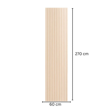 Panou riflaj MDF flexibil, Naimeed D7842, finisaj decorativ melaminat, 270x60x1.2cm