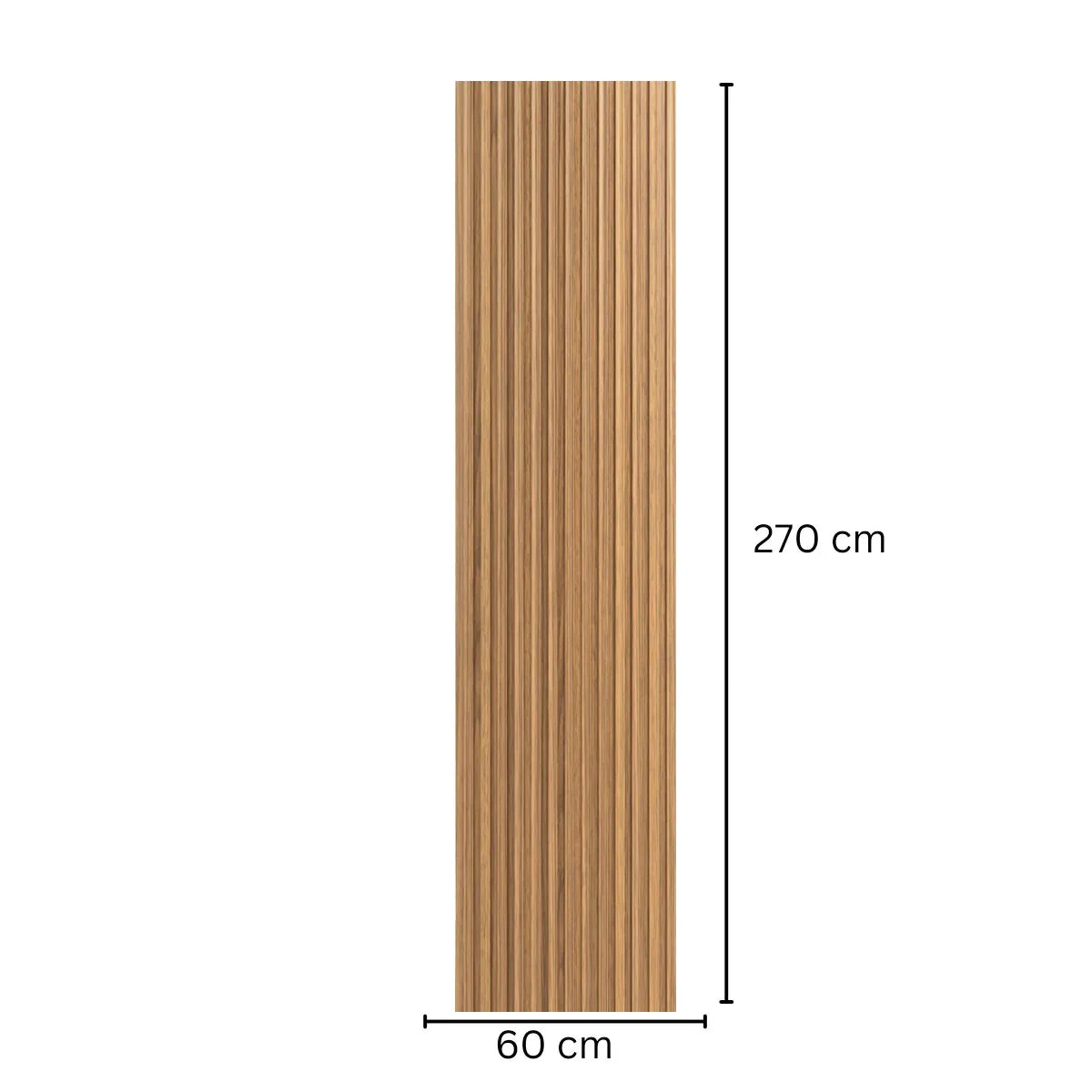 Panou riflaj MDF flexibil, Naimeed D7843, finisaj decorativ melaminat, 270x60x1.2cm