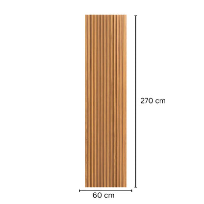 Panou riflaj MDF flexibil, Naimeed D7844, finisaj decorativ melaminat, 270x60x1.2cm