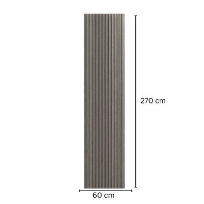 Panou riflaj MDF flexibil, Naimeed D7845, finisaj decorativ melaminat, 270x60x1.2cm