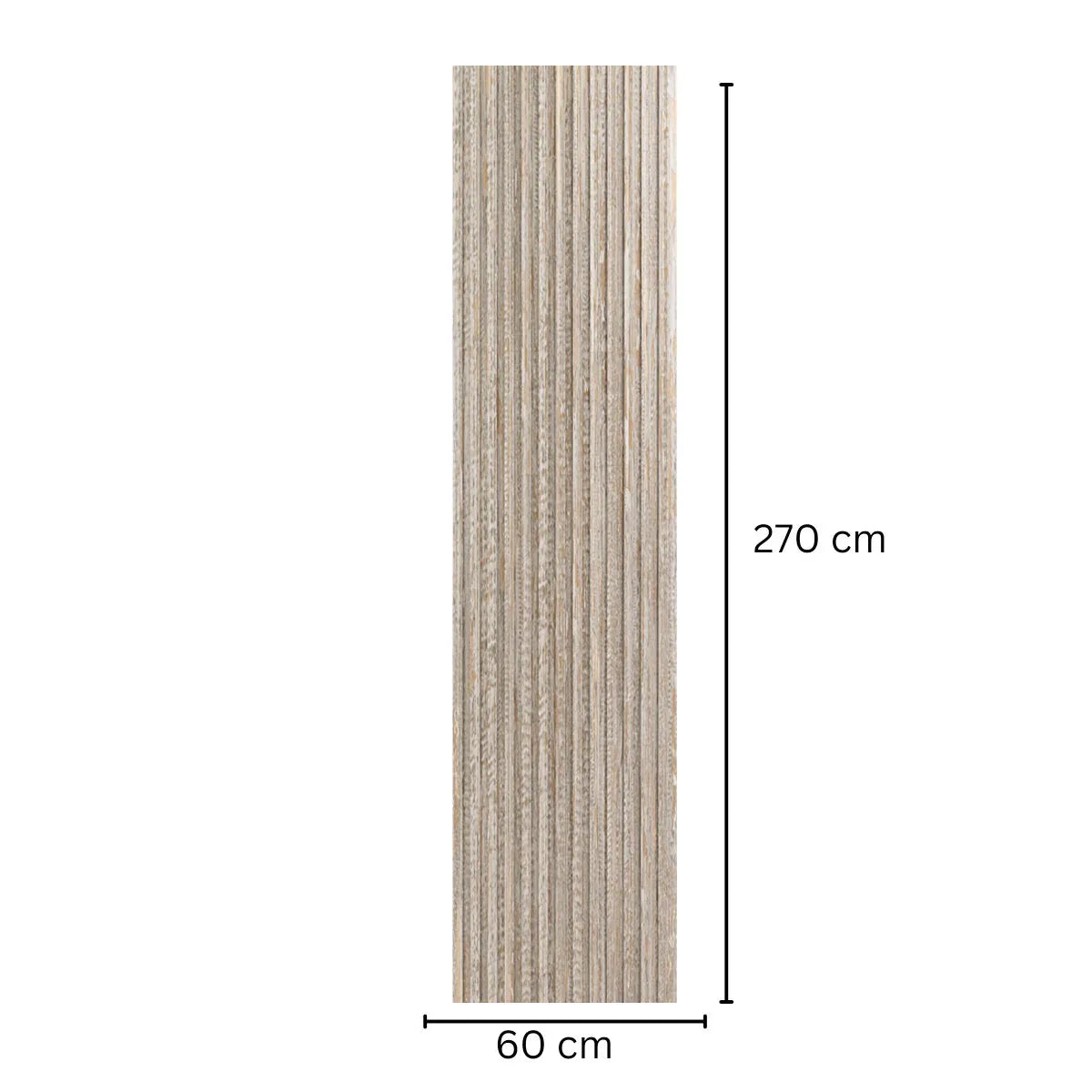 Panou riflaj MDF flexibil, Naimeed D7846, finisaj decorativ melaminat, 270x60x1.2cm