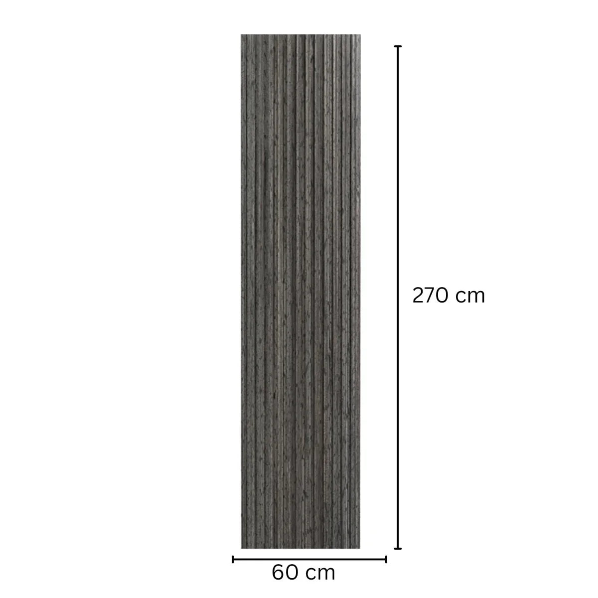 Panou riflaj MDF flexibil, Naimeed D7847, finisaj decorativ melaminat, 270x60x1.2cm
