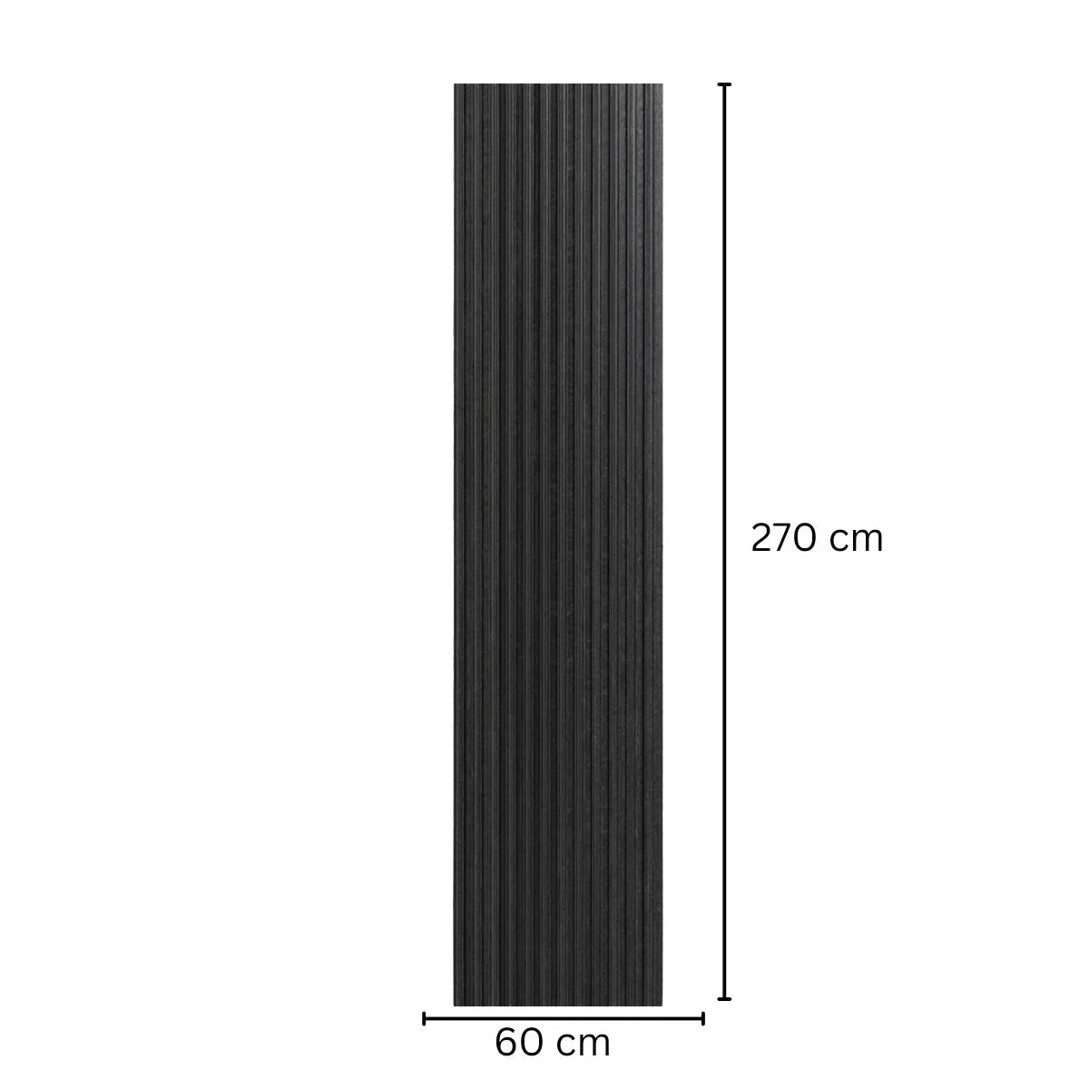 Panou riflaj MDF flexibil, Naimeed D7851, finisaj decorativ melaminat, 270x60x1.2cm