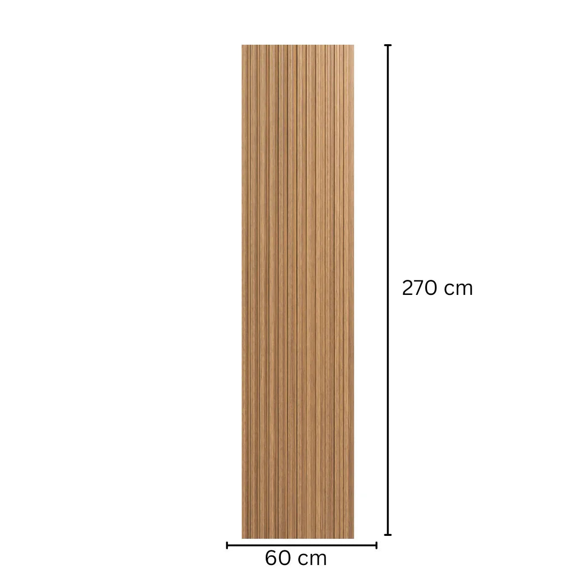 Panou riflaj MDF flexibil, Naimeed D7852, finisaj decorativ melaminat, 270x60x1.2cm
