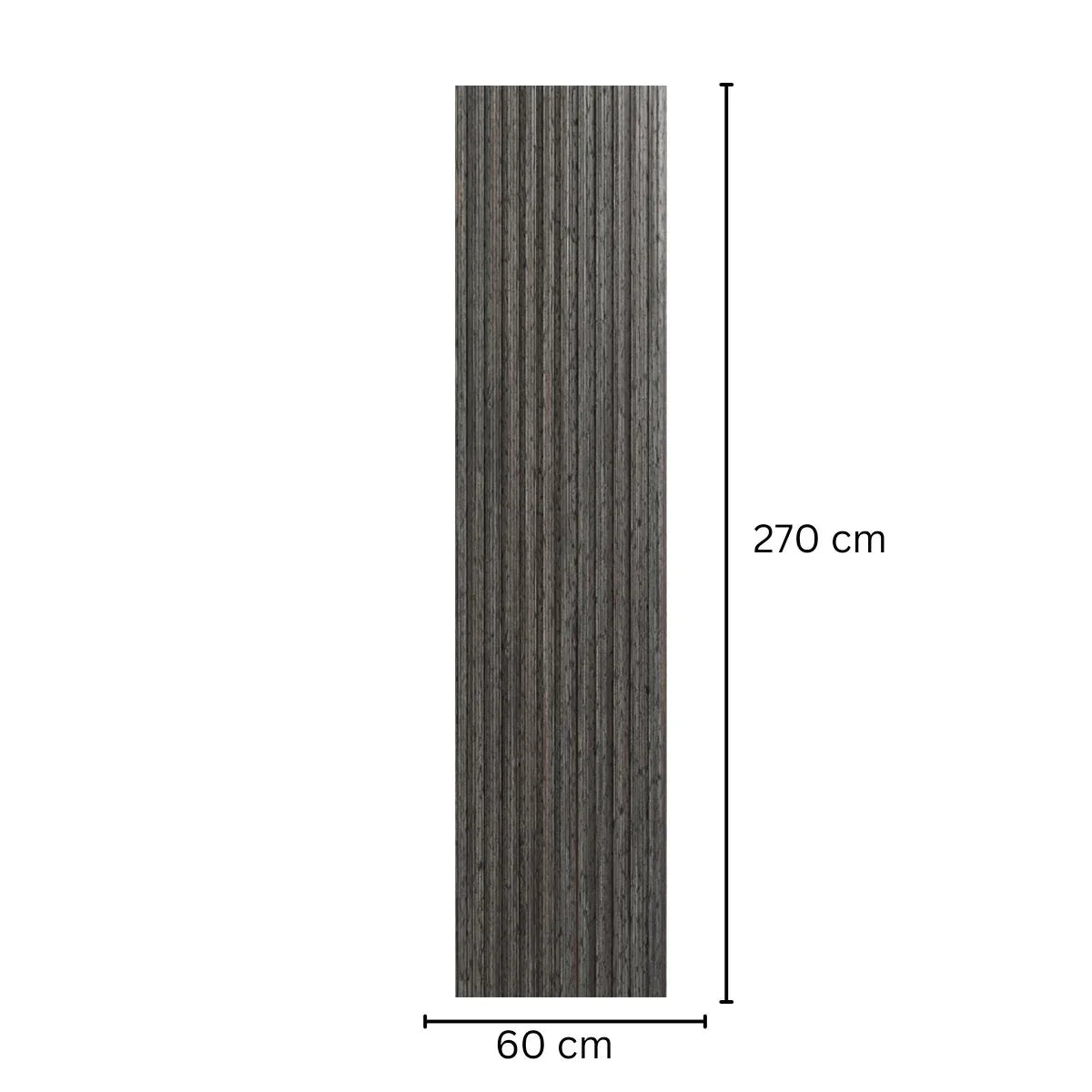 Panou riflaj MDF flexibil, Naimeed D7854, finisaj decorativ melaminat, 270x60x1.2cm