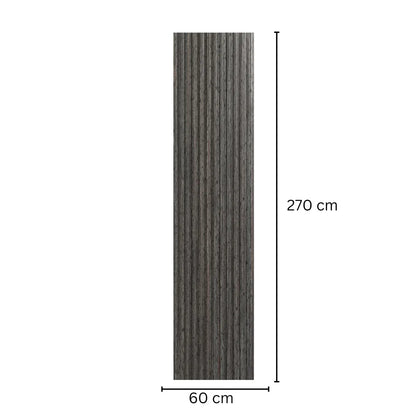 Panou riflaj MDF flexibil, Naimeed D7854, finisaj decorativ melaminat, 270x60x1.2cm