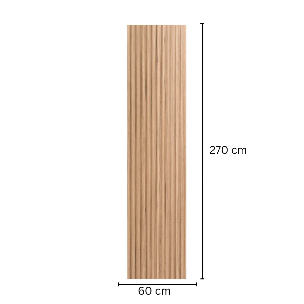 Panou riflaj MDF flexibil, Naimeed D7857, finisaj premium tip furnir tehnologic, 270x60x1.2cm