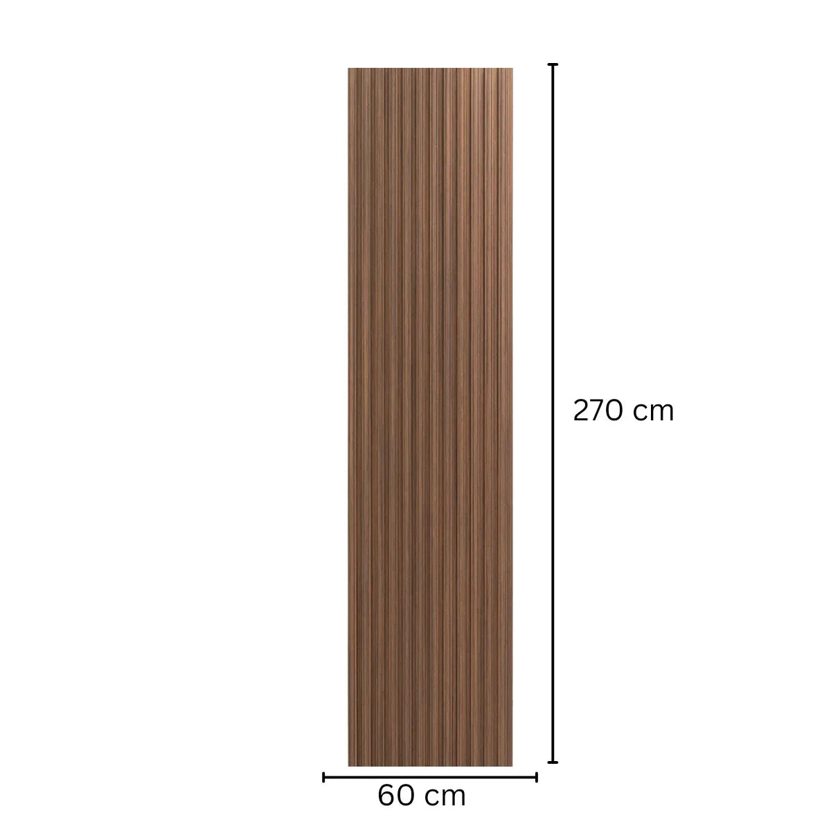 Panou riflaj MDF flexibil, Naimeed D7858, finisaj premium tip furnir tehnologic, 270x60x1.2cm