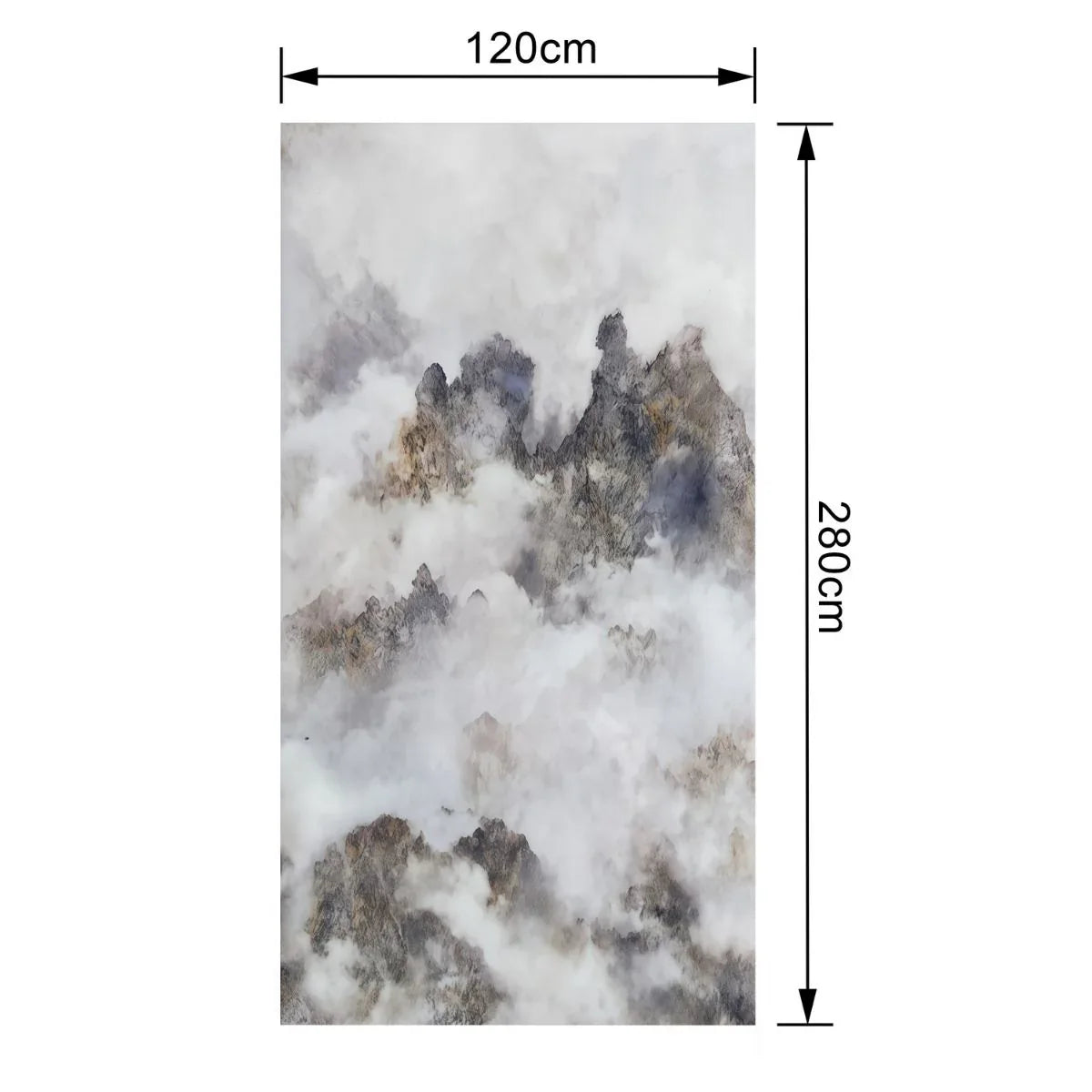 Panou SPC de inalta Densitate, Lambriu Bambú, Naimeed D7863– structura solida, antibacterian, ignifug, rezistenta excelenta la umiditate, 120 × 280 cm, grosime 8mm - 221.ro