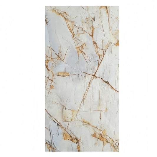 Panou SPC de inalta Densitate, Lambriu Bambú, Naimeed D7869– structura solida, antibacterian, ignifug, rezistenta excelenta la umiditate, 120 × 280 cm, grosime 8mm