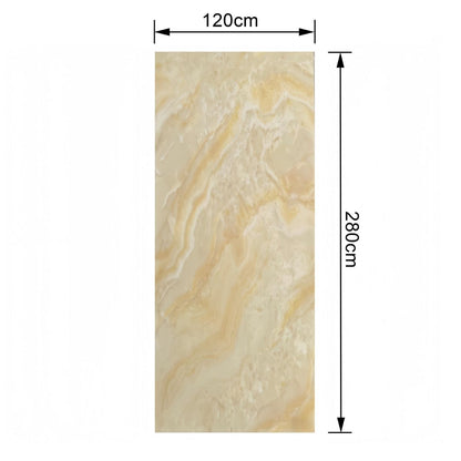 Panou SPC de inalta Densitate, Lambriu Bambú, Naimeed D7872– structura solida, antibacterian, ignifug, rezistenta excelenta la umiditate, 120 × 280 cm, grosime 8mm