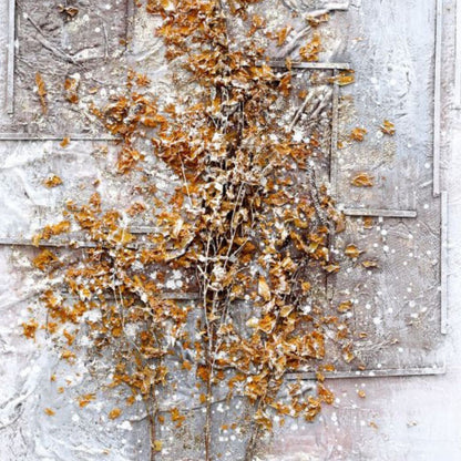 Tablou decorativ, 3D relief, Naimeed D7958, montat pe suport rigid si rama exterioara din lemn, 80x120x4cm