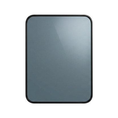 Oglinda Dreptunghiulara de Perete,  Naimeed D7971, Rama din Aluminiu, 50x70cm, negru