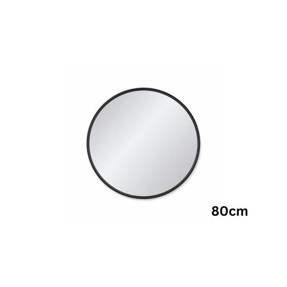 Oglinda de Perete, Naimeed D7985, Rama din Aluminiu, 60 cm, negru