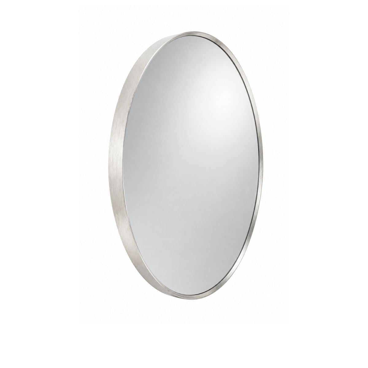 Oglinda de Perete, Naimeed D7987, Rama din Aluminiu, 80 cm, argintiu