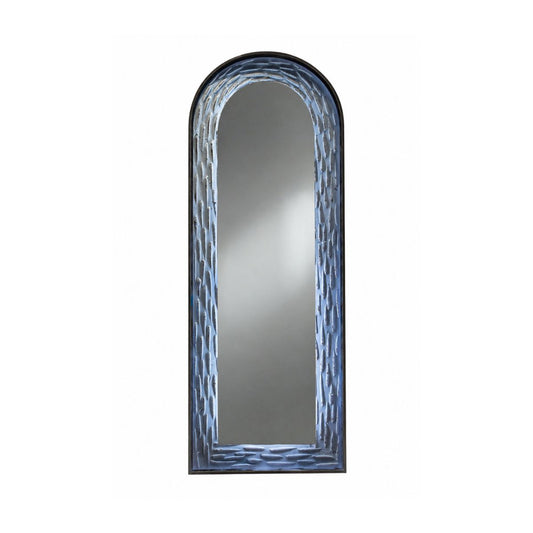 Oglinda LED de Perete, Naimeed D7990, 3 Nuante de lumina, Touch, 60x160cm, auriu