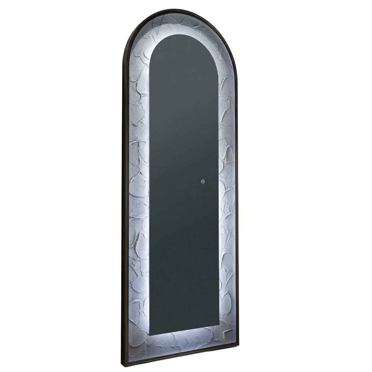 Oglinda LED de Perete, Naimeed D7992, 3 Nuante de lumina, Touch, 60x160cm, auriu