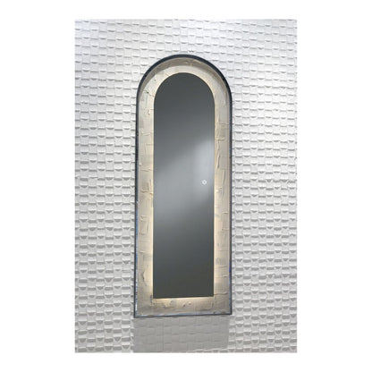 Oglinda LED de Perete, Naimeed D7993, Design Arcuit Premium, Touch, 60x160cm